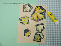 Collage feuilles d'automne collage feuilles d'arbre feuilles d'arbre à imprimer feuilles d'arbre à découper collage automne enfant