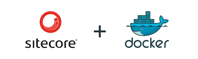 Sitecore and Docker logos