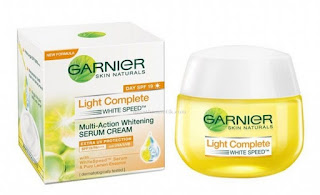 Garnier White Speed Multi-Action Whitening Serum Cream Extra UV Protection