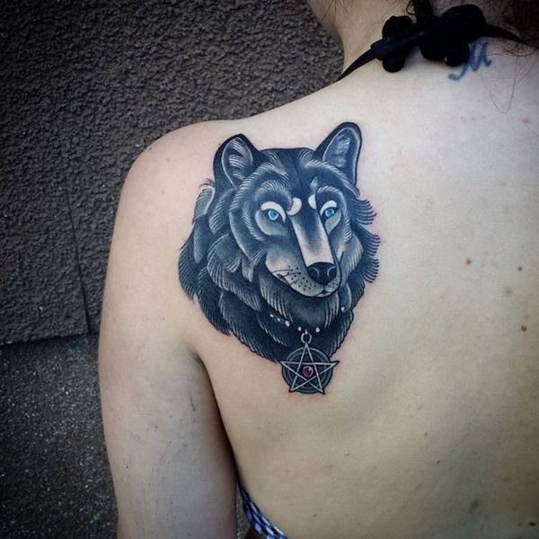 Tatuagem de Lobo - 98 ideias para se inspirar