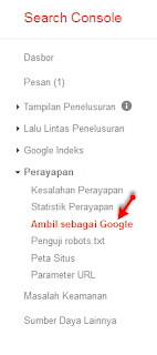  untuk url artikel blog di google webmaster tool bergotong-royong sangatlah gampang sekali Cara Menggunakan Fetch As Google semoga tidak Error