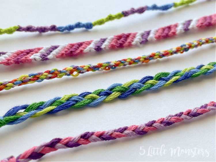 Make a Friendship Bracelet the Easy Way