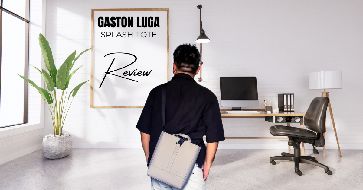 Gaston Luga Splash Tote Review :  The Perfect Everyday Bag