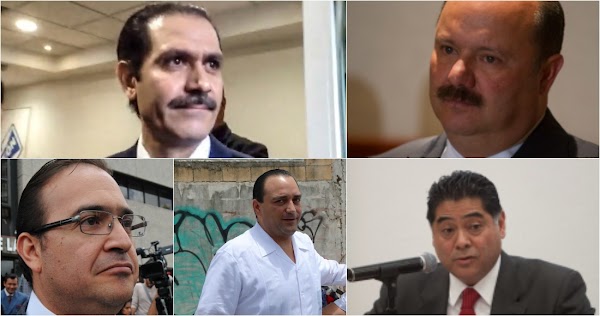  Más ex gobernadores son acusados de corrupción: se suma el Priista Herrera, de Durango; sólo Padrés está detenido