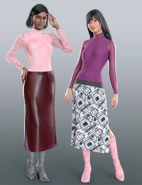 Expand Your Digital Artistry with the Capsule Wardrobe 03 Texture Add-On for DAZ Studio