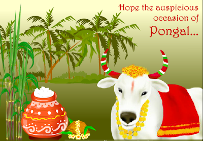 Happy Pongal Wishes Greetings eCards
