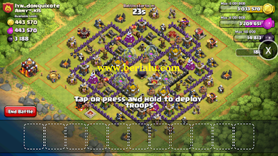 ampuh mendapat benyak loot di clash of clans