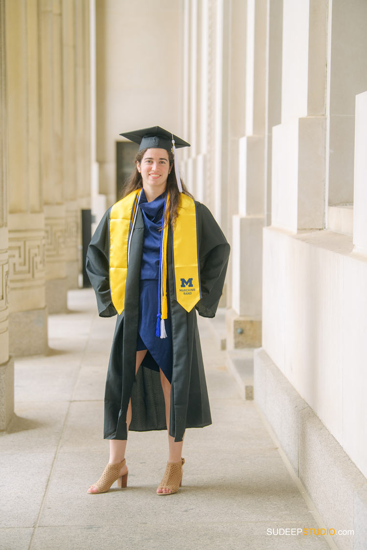 University of Michigan LSA Ross College Graduation Pictures at Angel Hall by SudeepStudio.com Ann Arbor University Graduation Photographer