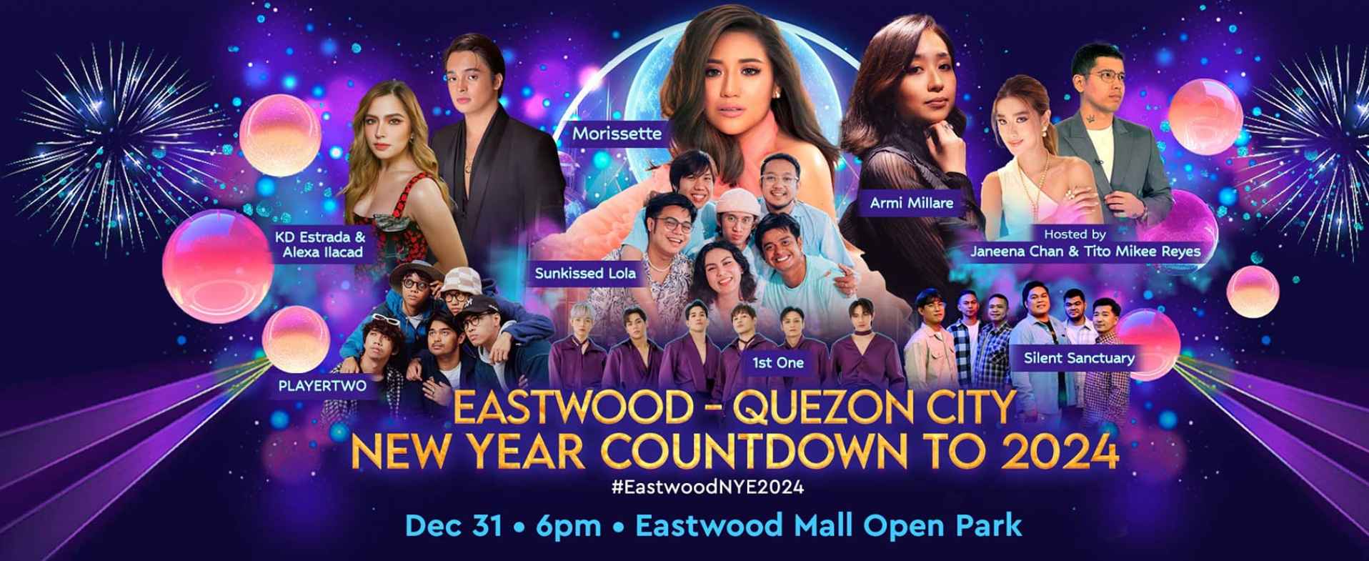 Eastwood - Quezon City New Year Countdown 2024