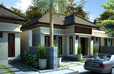 Model Terbaru Desain Rumah Minimalis 1 Lantai Type 45