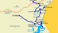 Mapa Alentejo Alqueva