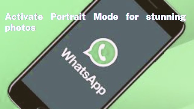 Download GB WhatsApp Messenger and Activate Portrait Mode for stunning photos