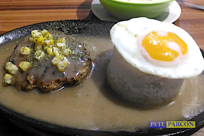 Hamburger Steak, Egg, Rice, Hamburger, Sizzling Plate, Gravy