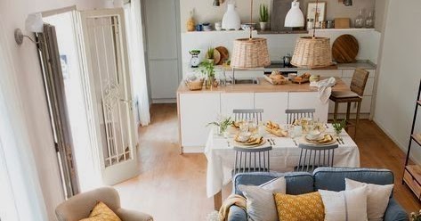 Unik Desain Interior Ruang Keluarga Menyatu Dengan Dapur Bang Izal Toy