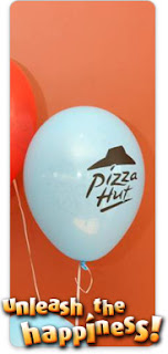 pizza hut balloon