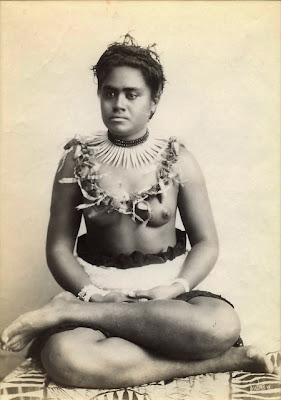 Portrait of a Samoan Woman, Thomas Andrew, (New Zealand 1855 - 1939)