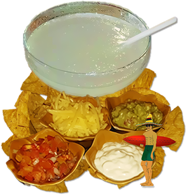 Nacho Suave's Perfect Margaritas only at Tequila Reef Pattaya