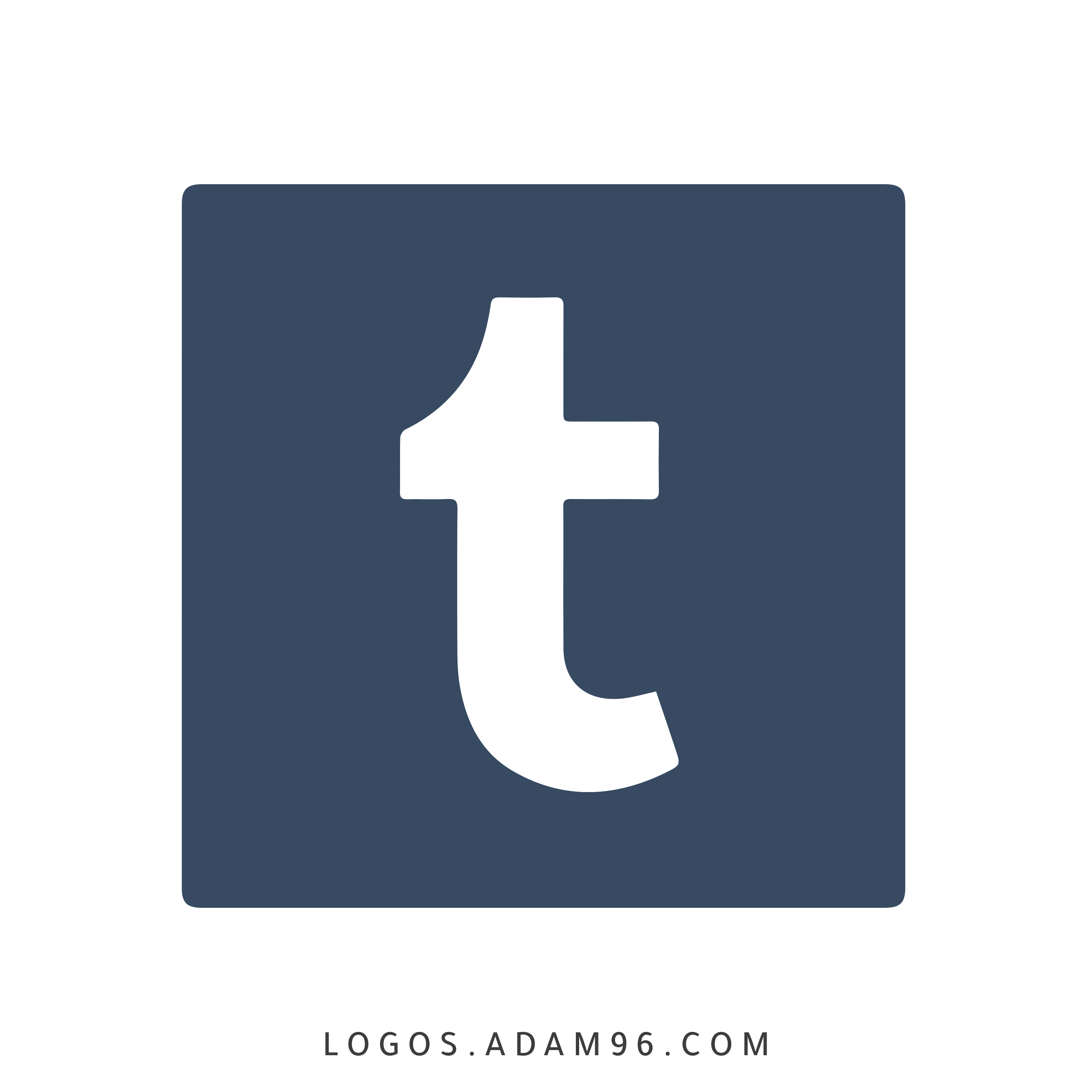 Tumblr Logo PNG Vector Free Download