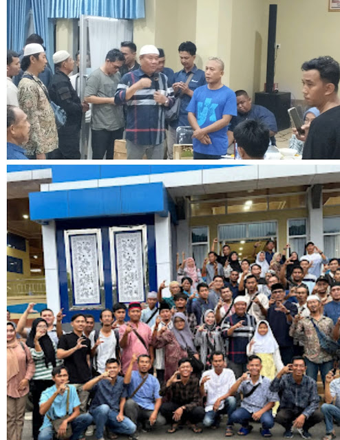 H. Cik Ujang, SH, Gelar Bukber dengan Awak Media yang Bertugas di Kabupaten Lahat 