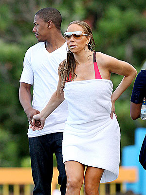  Mariah Carey being pregnant, Mr. Carey aka Nick Cannon 