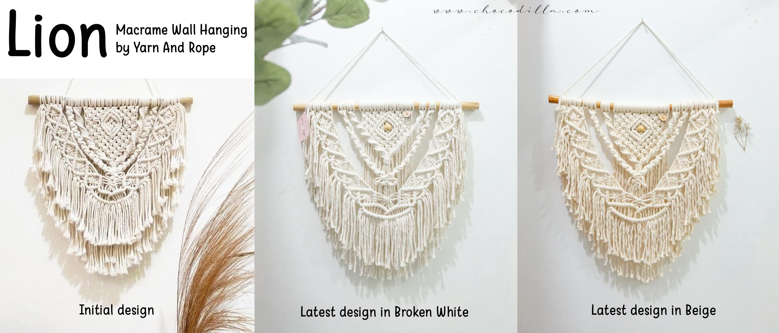 Kisah Hobi dan Bisnis : 3 Design Macrame Paling Berkesan