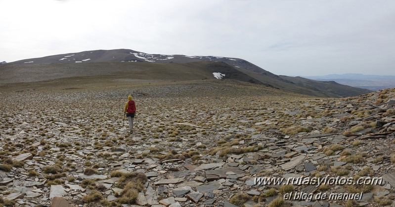 Cerros Trevelez - Granados - Peñón del Muerto I y II - Plaza de los Lobos