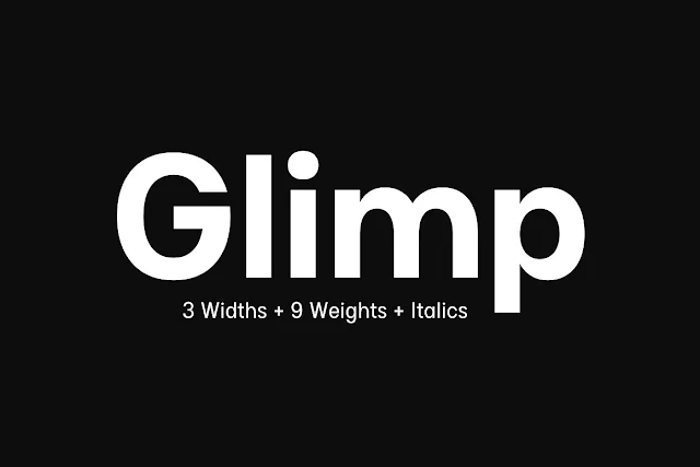 Glimp Sans Serif Font