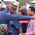 See how UHURU’s former bodyguard, BILLY AROCHO, saved MP PETER SALAYSA from embarrassment after RUTO’s no-nonsense security team tried to block him from the VIP dias at OGOLLA’s funeral (VIDEO)