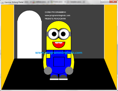 Cara Membuat Gambar Minion 2D dengan Menggunakan Netbeans - Dunia Programming