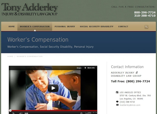 workers' compensation, workers' comp, lawyer, law, attorney, law firm, sdi, ssi, ssa, state disability insurance, social security, social security denials, claims, how to file for, attorneys, lawyers, local, best, tony s. adderley, t.s. adderley, anthony adderley, appeals process, denials, judgement's, legal aid, legal assistance, Los Angeles, Burbank, Glendale, Pasadena, Hollywood, West Los Angeles, Santa Monica, Beverly Hills, Eagle Rock, Sierra Madre, Arcadia, Vernon, Carson, San Pedro, Torrance 