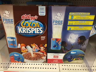 finding dory cocoa krispies cereal promotion 