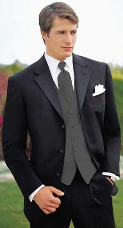 Mens Tuxedo Formal Beach Wedding The groom may choose to wear a jacket or