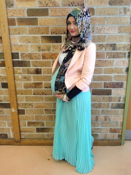Koleksi Terbaru Gambar Baju Muslim Untuk Ibu Hamil, Gambar Muslimah