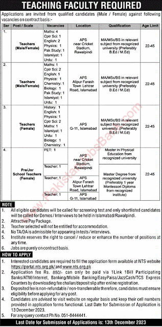 Teaching Jobs APS latest jobs 2023