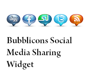 Bubblicons Social Media Sharing Widget