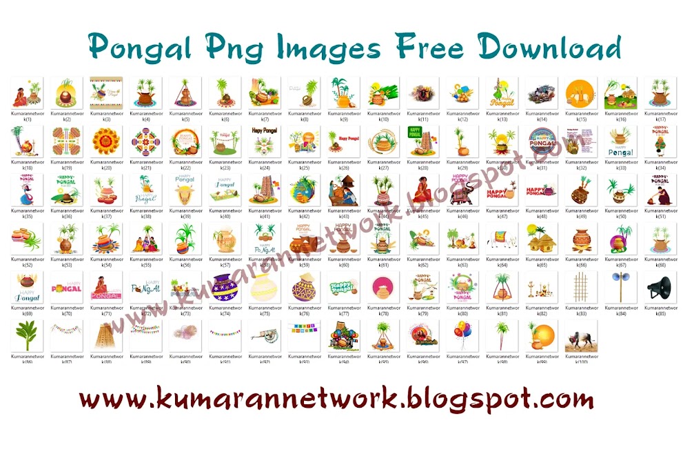 Pongal Png Design Images Free Download