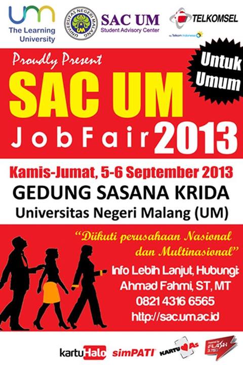 Klik di sini :: SAC-UM JOB FAIR KE 2 TAHUN 2013