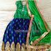 Tri Color Classy Kids Lehenga