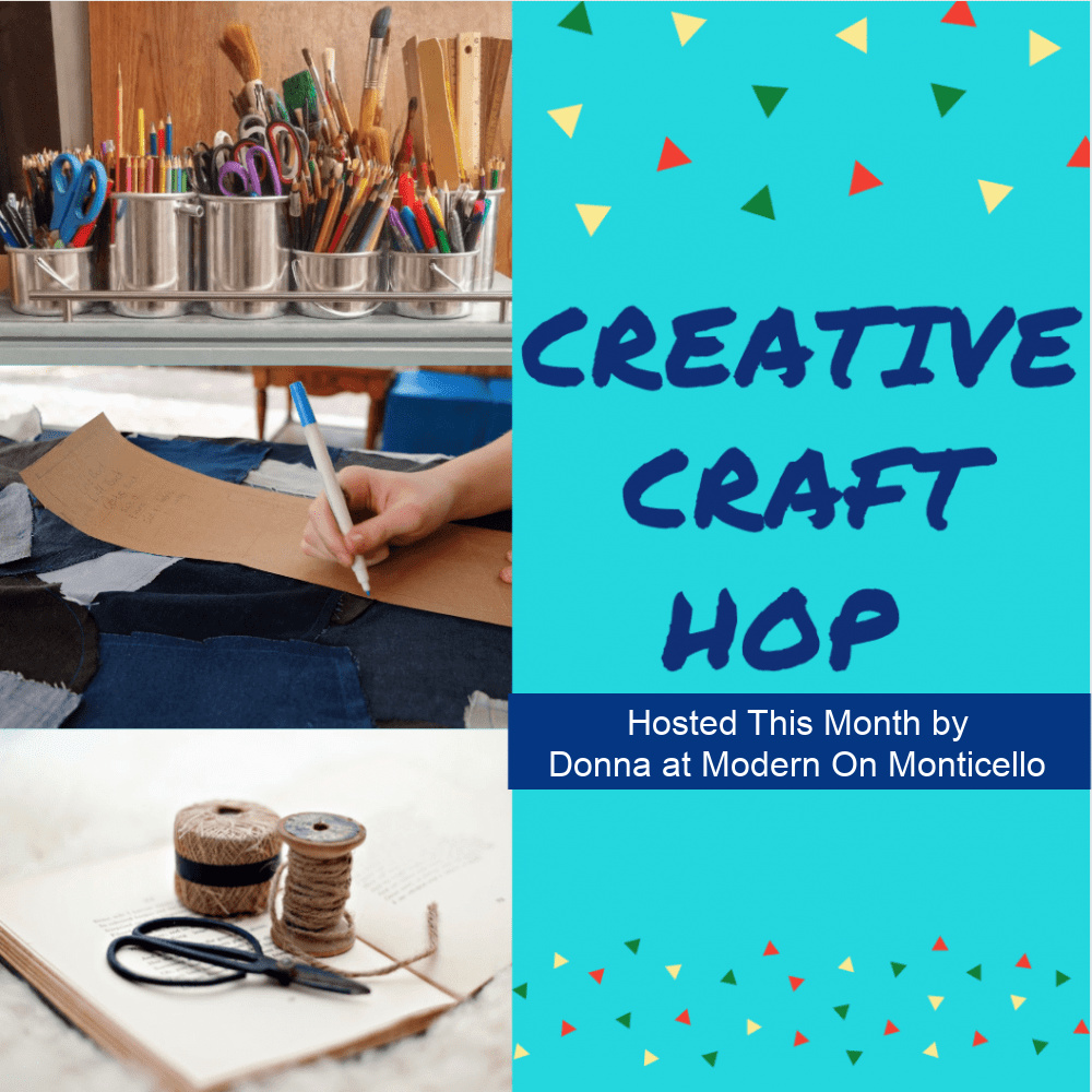 Creative Craft blog hop My Thrift Store Addiction