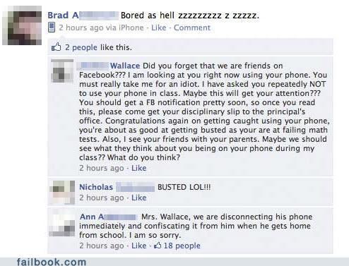 funny images for facebook posts. Funny Facebook: Brad A. Just got busted. Posted by Ethan Jarrell at Friday, 