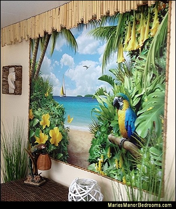 tropical wall murals palm tree wall murals tropical beach wall murals tropical wall decor