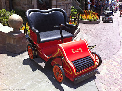 Mr. Toad's Wild Ride car motorcar auto Disneyland Fantasyland