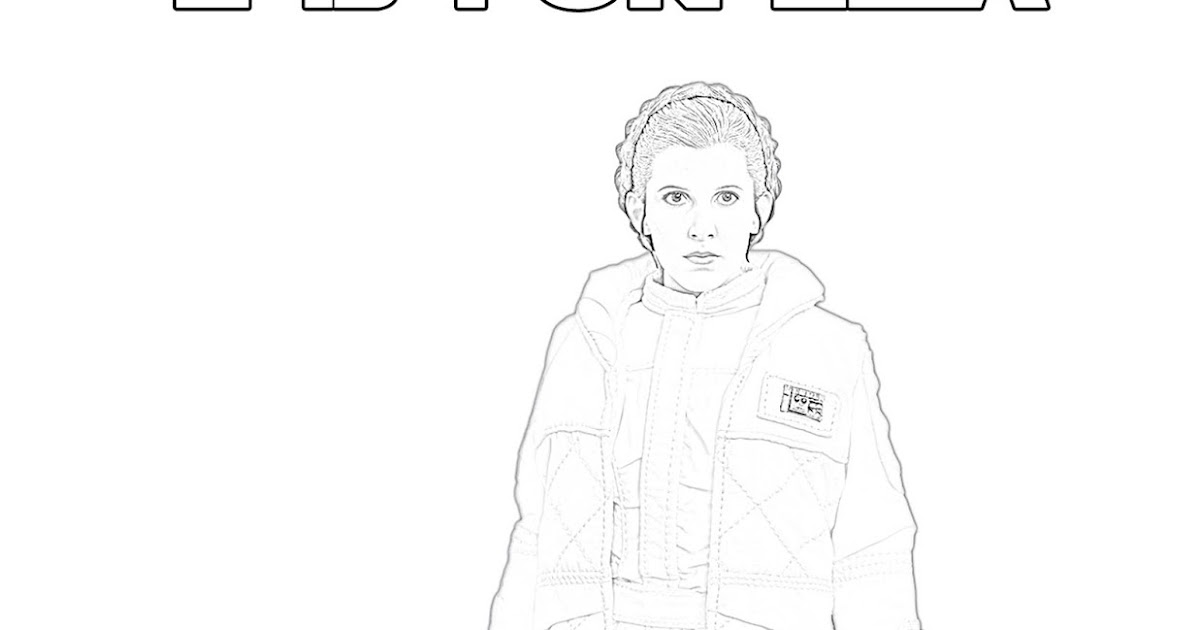 Free Free 252 Free Printable Princess Leia Coloring Page SVG PNG EPS DXF File