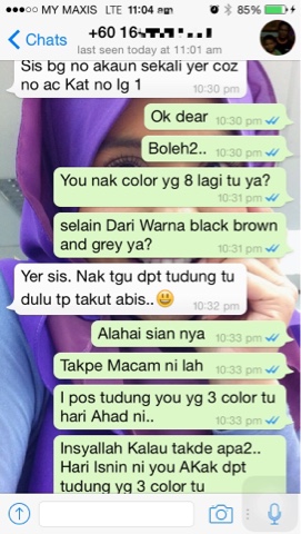 I'M YOURSS: Customer Nie Memang Gila Lah!