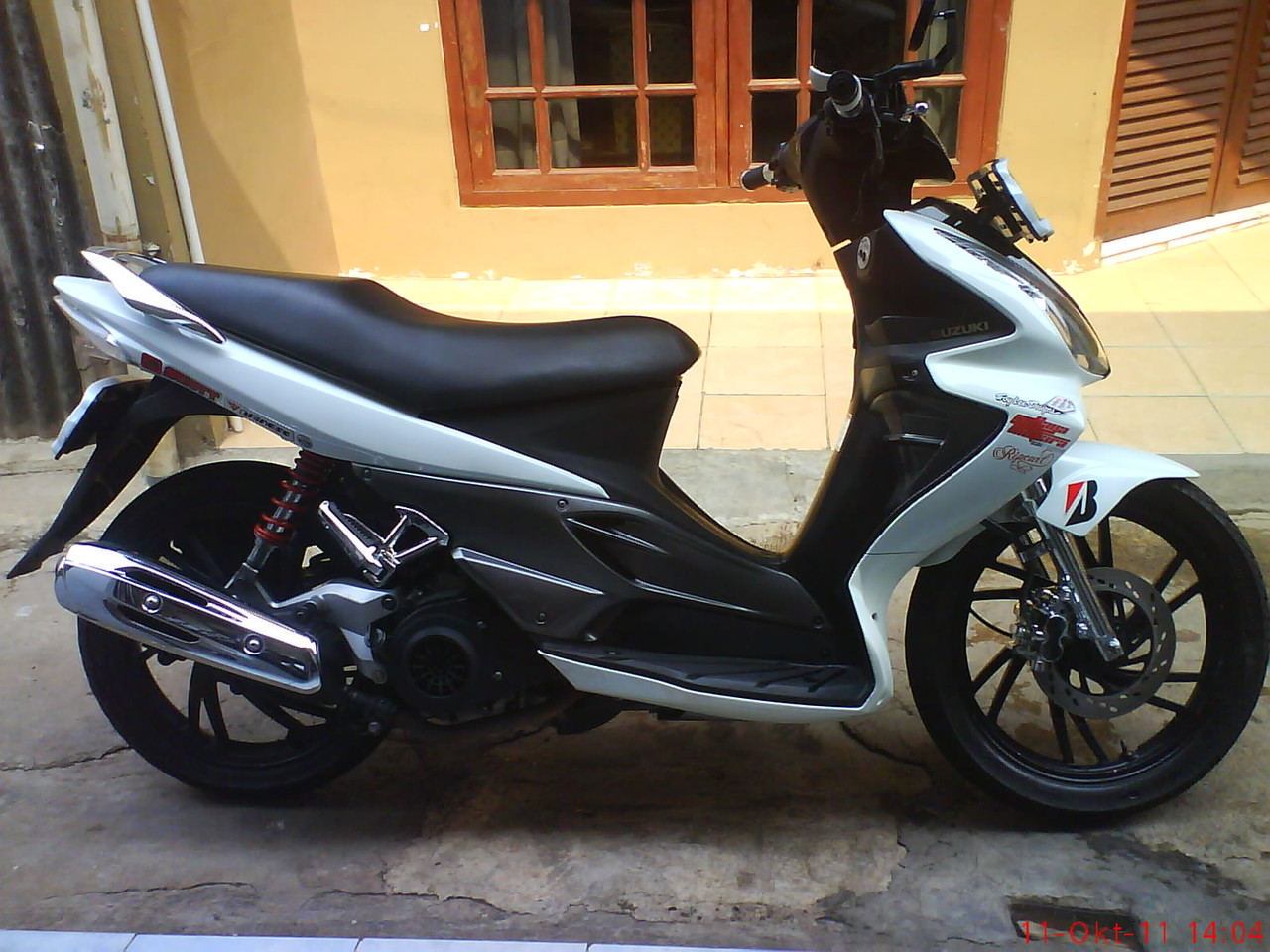 Modifikasi Motor Suzuki Skywave Terbaru 19 Modifikasi Motor