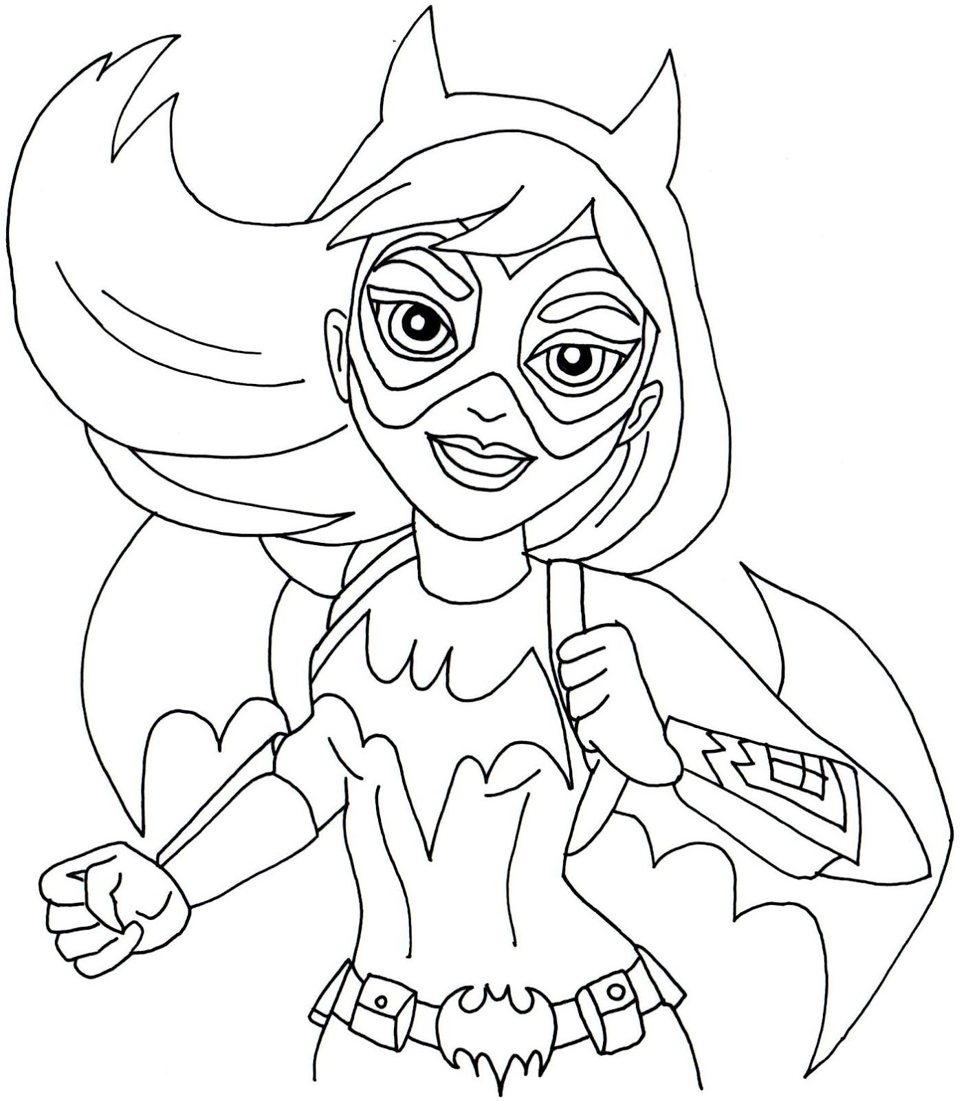 Free Printable Super  Hero High Coloring  Pages December 2022