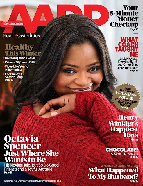 Octavia Spencer on the December/January Issue of AARP The Magazine