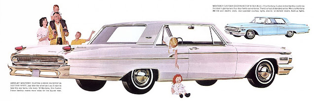 1962 Mercury Monterey Custom 2-Door Hardtop and 4-Door Hardtop
