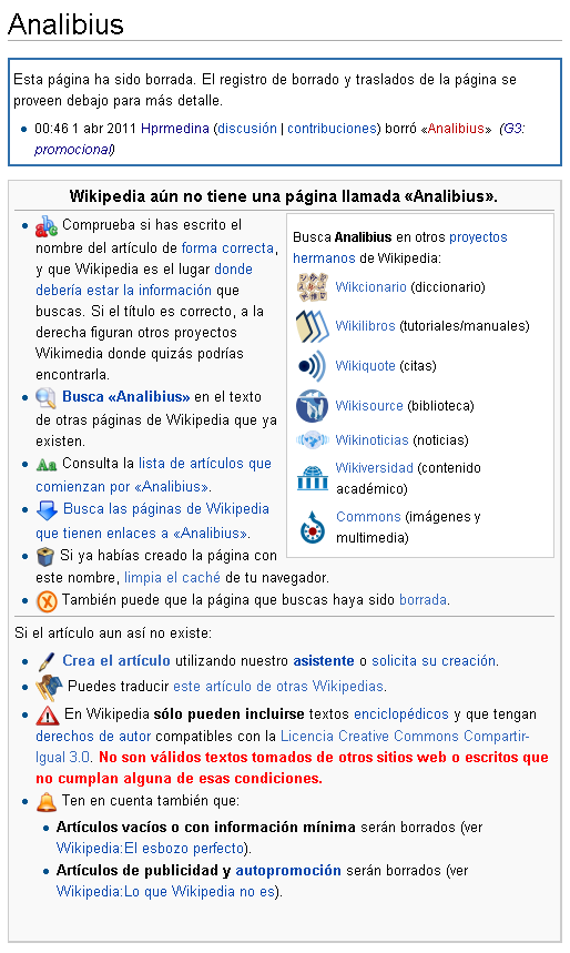 wikipedia analibius