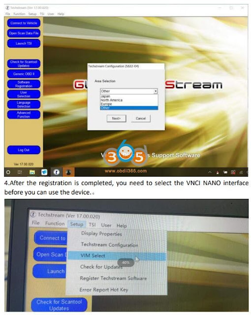 Install Toyota Techstream for VNCI NANO J2534 5